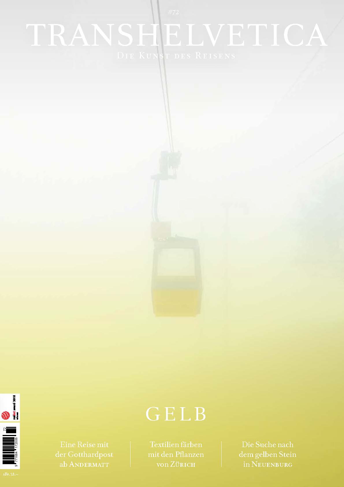 Frontseite von Transhelvetica Magazin